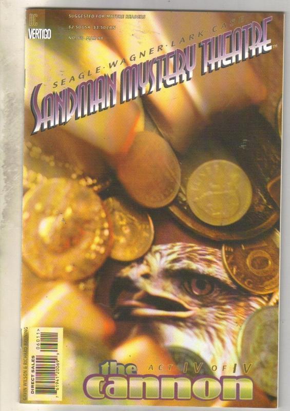 Sandman Mystery Theater #60 comic book near mint 9.4