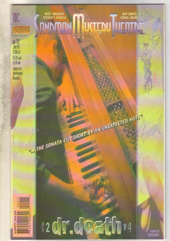 Sandman Mystery Theater #22 comic book near mint 9.4