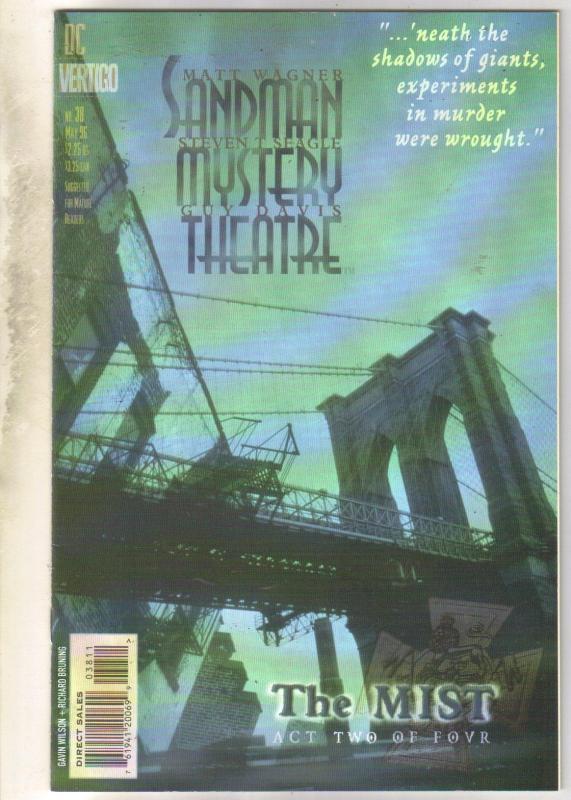 Sandman Mystery Theater #38 comic book near mint 9.4
