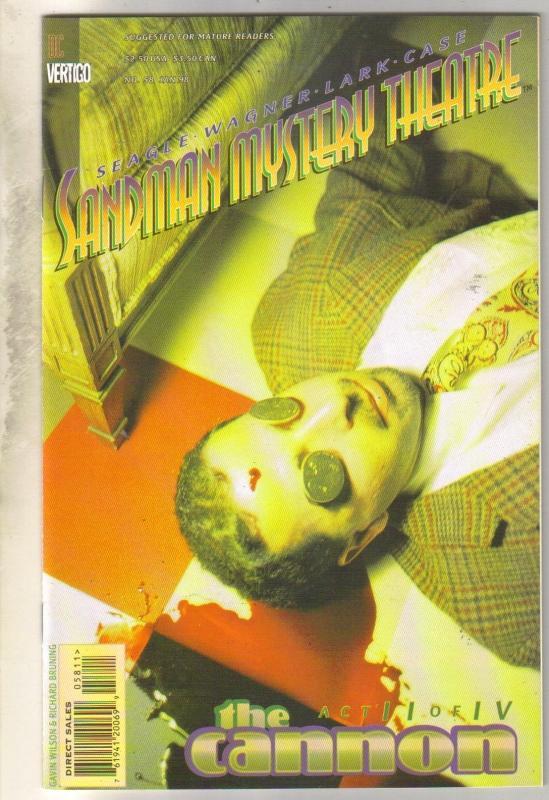 Sandman Mystery Theater #58 comic book near mint 9.4