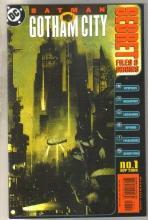 Secret Files and Origins Batman Gotham City #1 comic book near mint 9.4