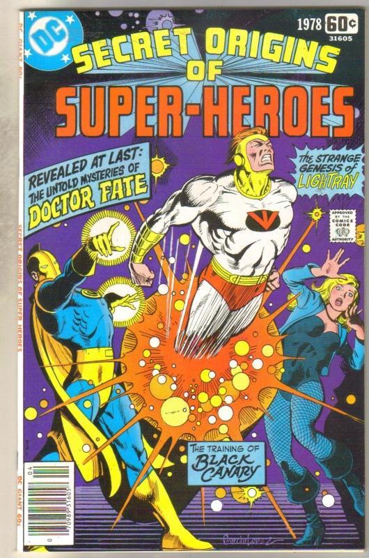 Secret Origins of Super Heroes 1978 special near mint 9.4