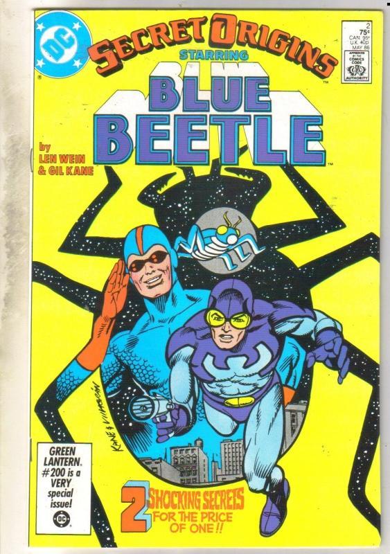 Secret Origins #2 Blue Beetle near mint 9.4