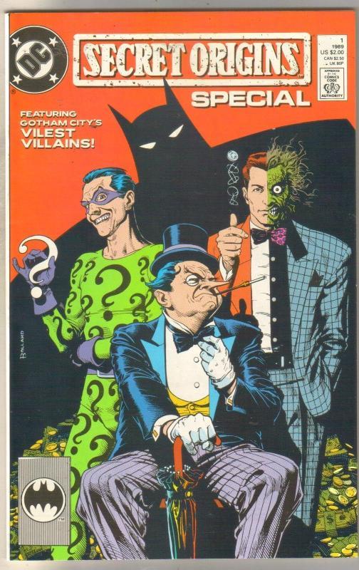 Secret Origins Special (Villains) near mint 9.4