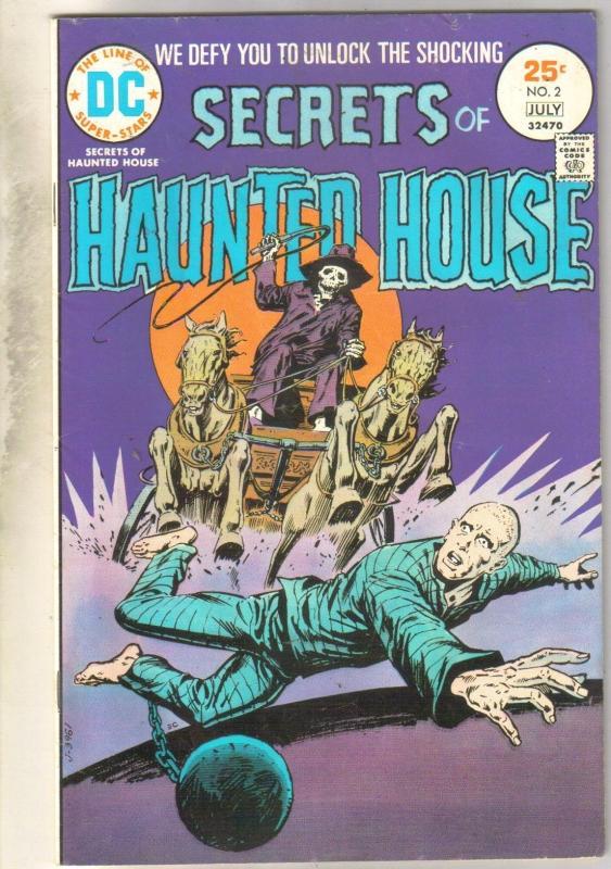 Secrets of Haunted House #2 comic book very good/fine 5.0