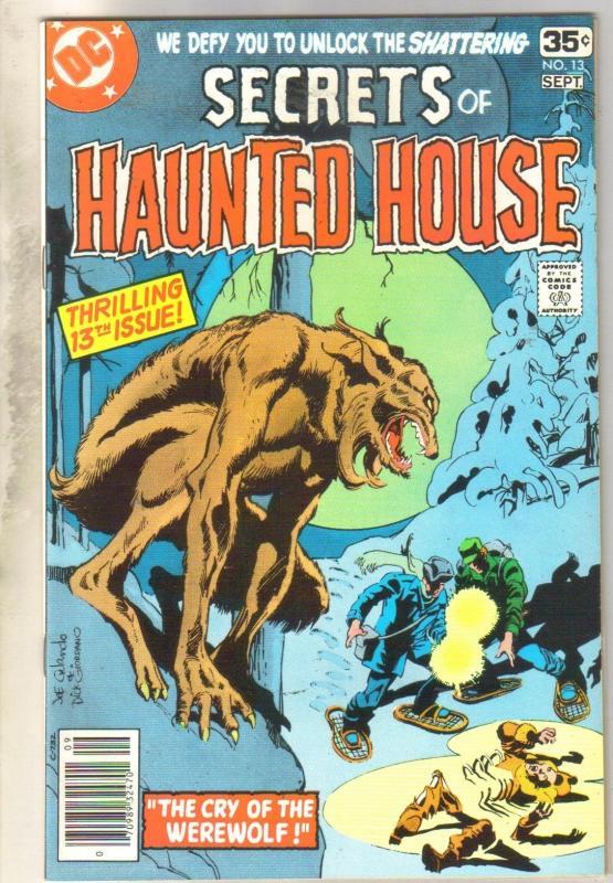 Secrets of Haunted House #13 comic book near mint 9.4