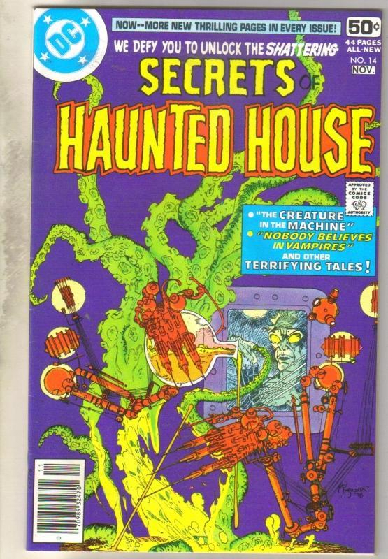 Secrets of Haunted House #14 comic book very fine/near mint 9.0