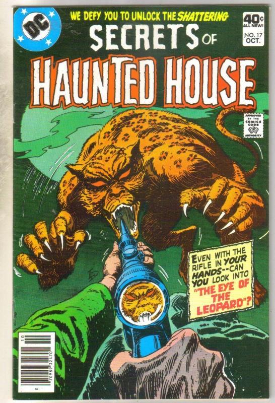 Secrets of Haunted House #17 comic book very fine/near mint 9.0