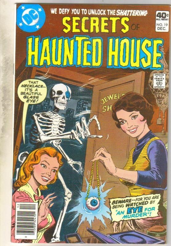 Secrets of Haunted House #19 comic book very fine/near mint 9.0