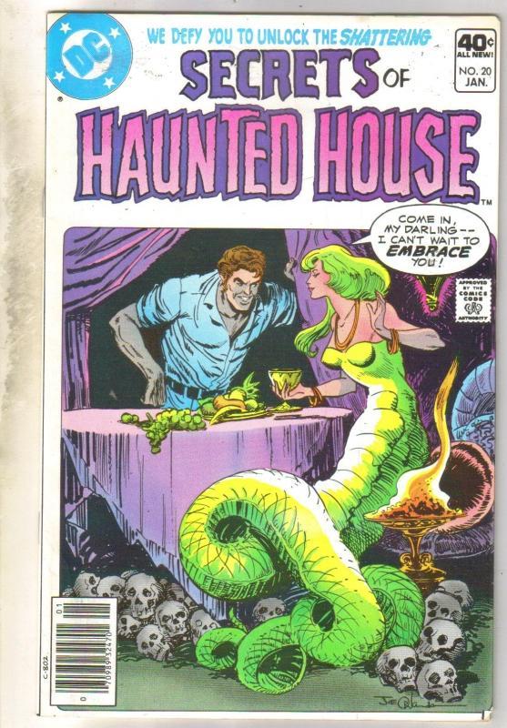 Secrets of Haunted House #20 comic book near mint 9.4