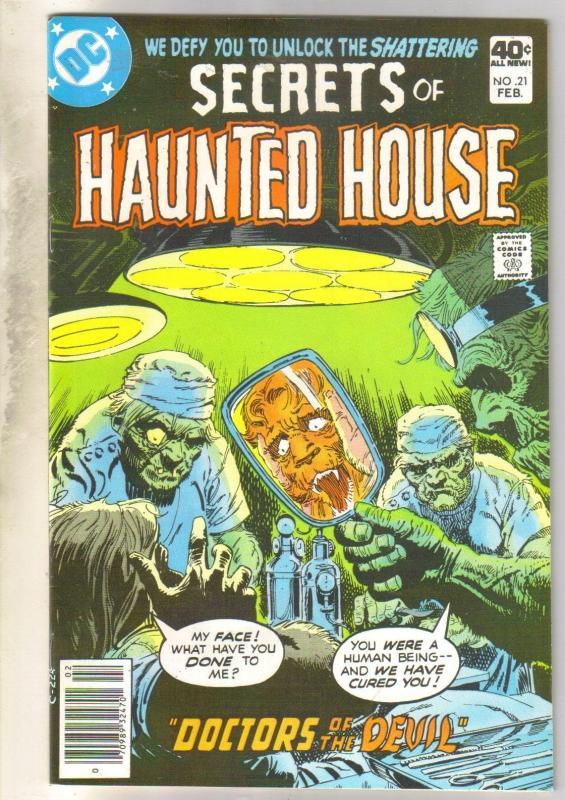 Secrets of Haunted House #21 comic book very fine/near mint 9.0