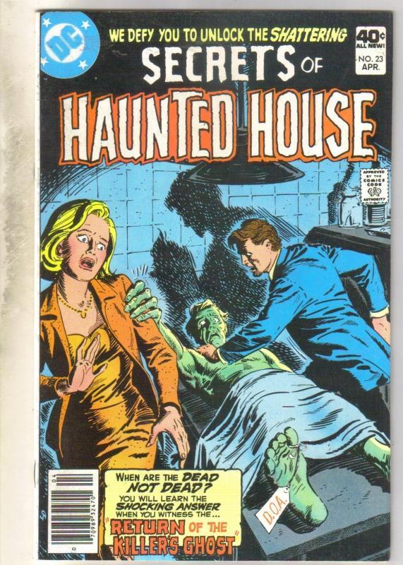 Secrets of Haunted House #23 comic book near mint 9.4