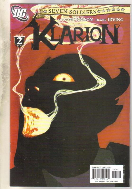 Seven Soldiers klarion #2 comic book near mint 9.4