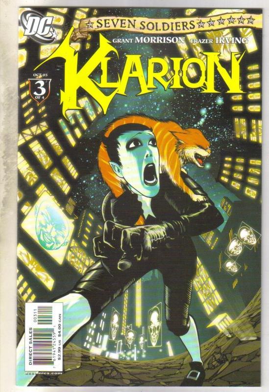 Seven Soldiers klarion #3 comic book near mint 9.4