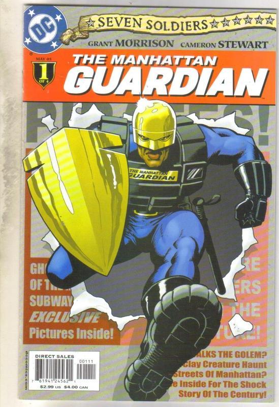8even Soldiers Manhatten Guardian #1 comic book mint 9.8