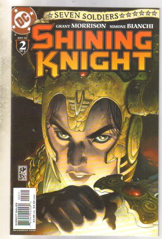 Seven Soldiers Shining Knight #2 comic book near mint 9.4