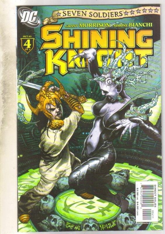 Seven Soldiers Shining Knight #4 comic book near mint 9.4