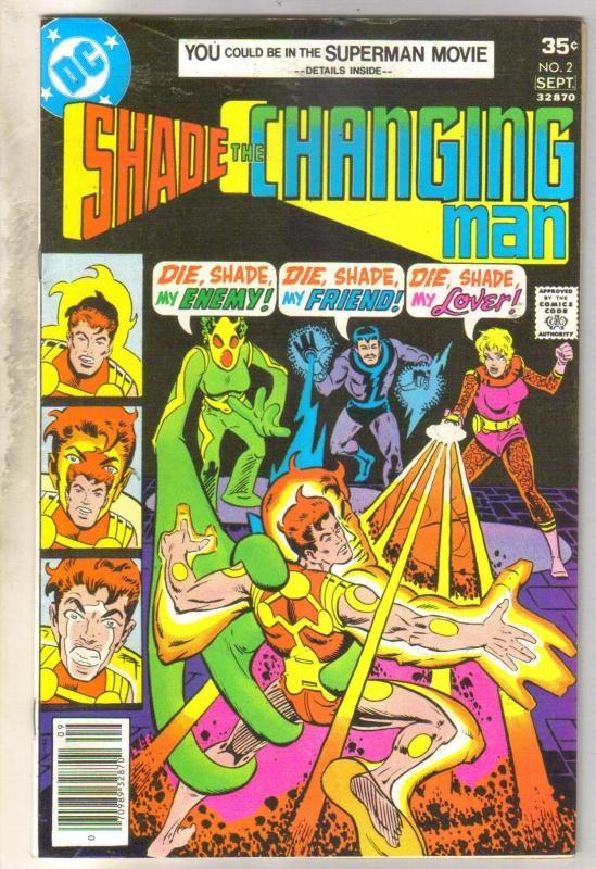 Shade the Changing Man #2 comic book fine/very fine 7.0