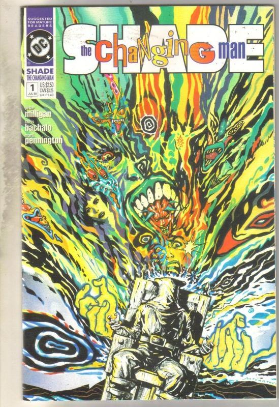 Shade the Changing Man #1 comic book near mint 9.4
