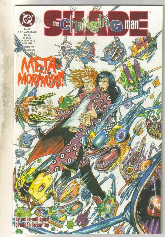 Shade the Changing Man #22 comic book near mint 9.4