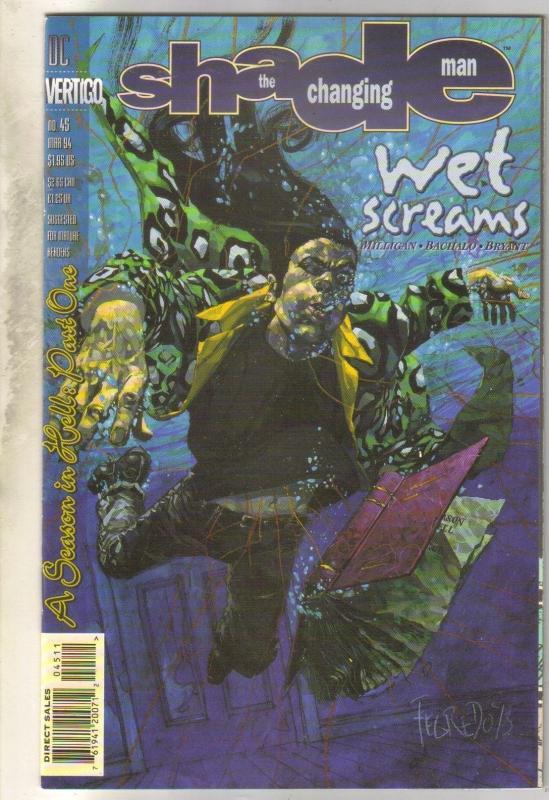 Shade the Changing Man #45 Vertigo comic book near mint 9.4