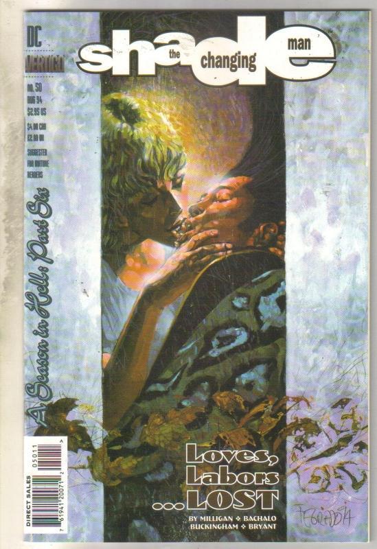 Shade the Changing Man #50 Vertigo comic book near mint 9.4