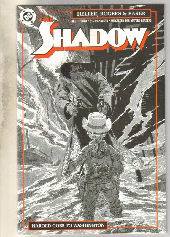 The Shadow #7 comic book near mint 9.4