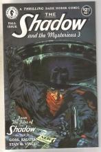 The Shadow and the Mysterious three Fall issue comic book near mint 9.4