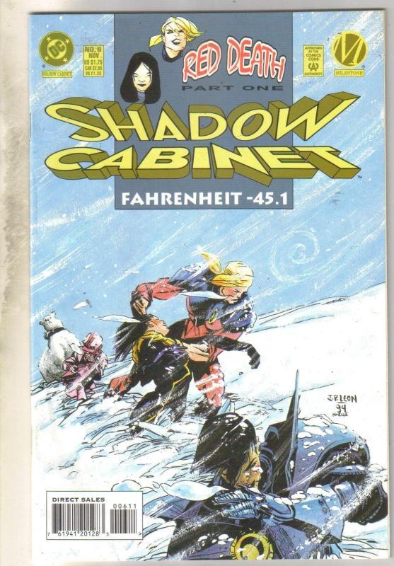 Shadow Cabinet #6 comic book mint 9.8
