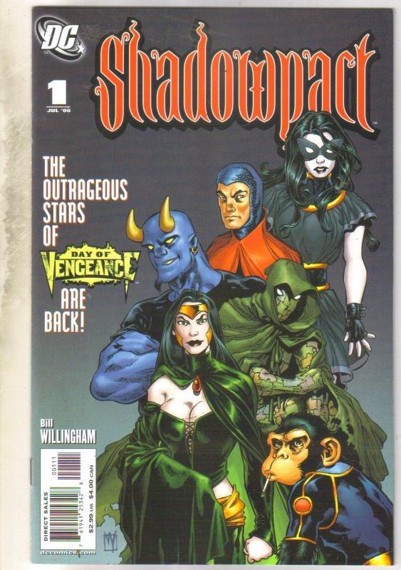 Shadowpact #1 comic book near mint 9.4