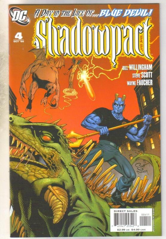 Shadowpact #4 comic book near mint 9.4