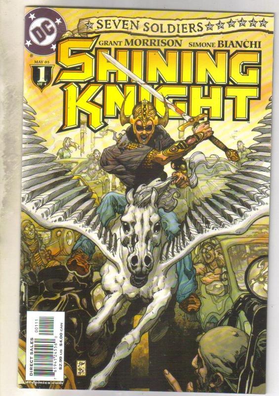 Seven Soldiers Shining Knight #1 comic book near mint 9.4