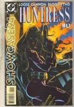Showcase #5 loose Cannon Bloodwynd Huntress comic book near mint 9.4