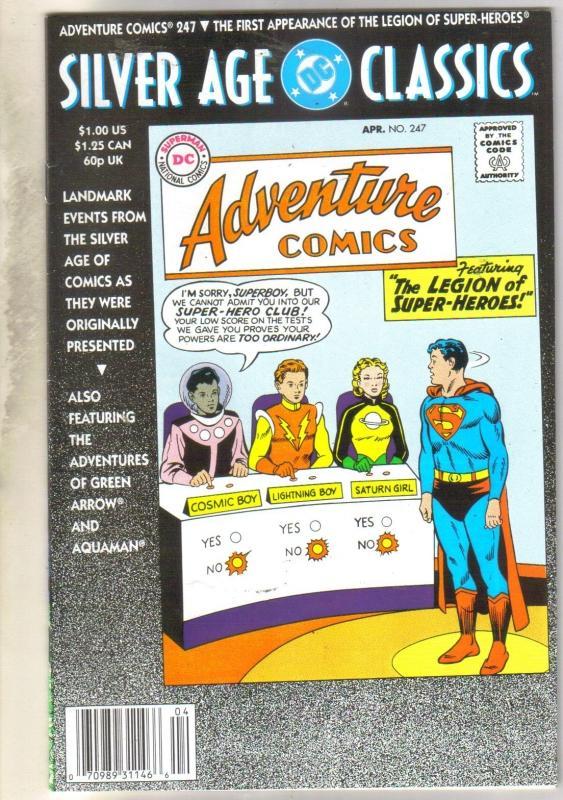 Adventure Comics #247 comic book very fine 8.0