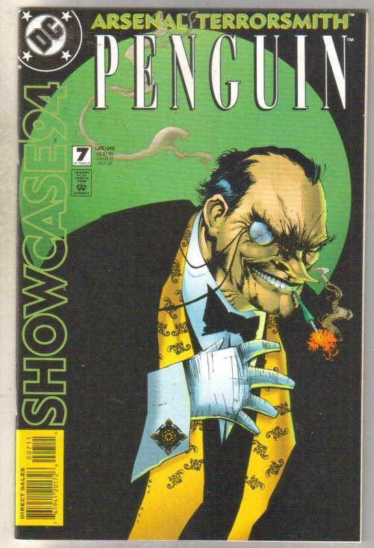 Showcase #7 Arsenal Terrorsmith Penguin comic book near mint 9.4