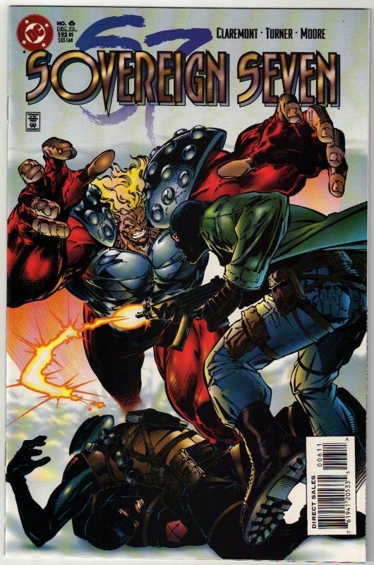 Sovereign Seven #6 comic book near mint 9.4
