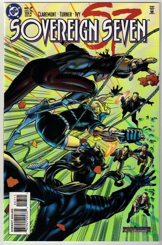 Sovereign Seven #7 comic book near mint 9.4