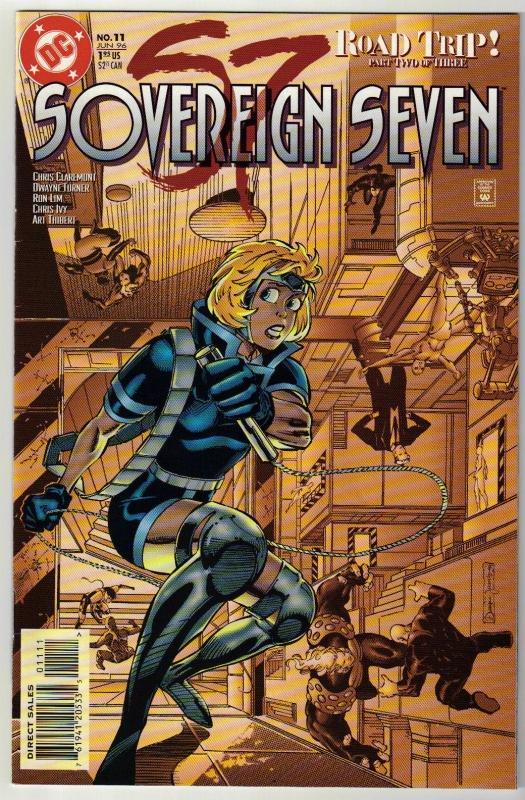 Sovereign Seven #11 comic book near mint 9.4