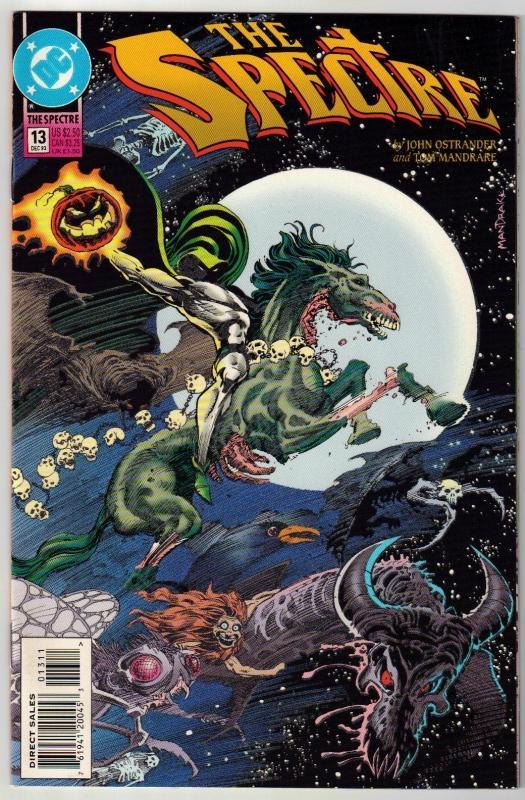 Spectre #13 comic book near mint 9.4
