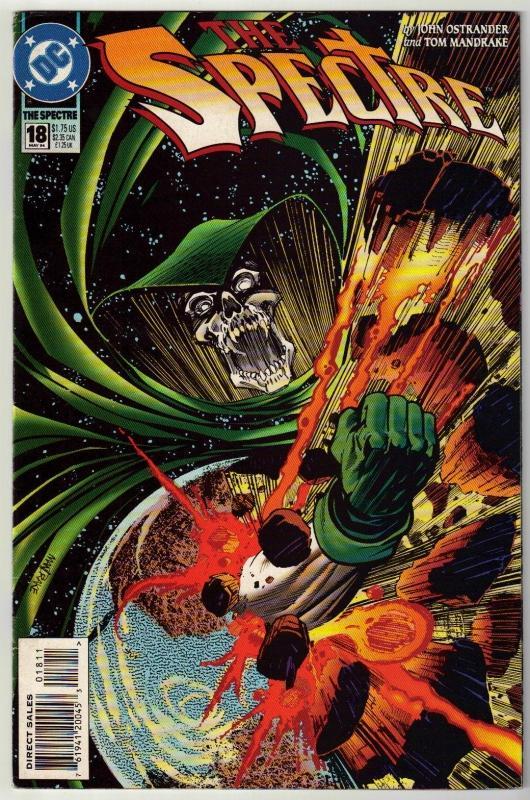 Spectre #18 comic book near mint 9.4