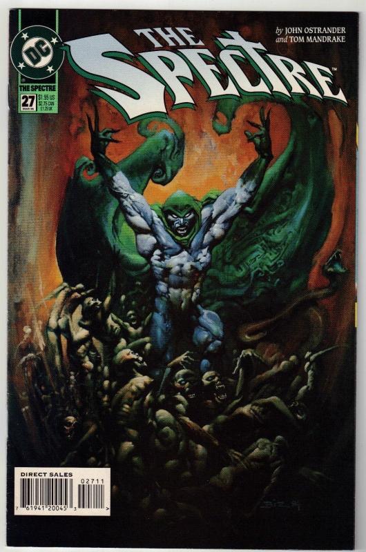 Spectre #27 comic book near mint 9.4