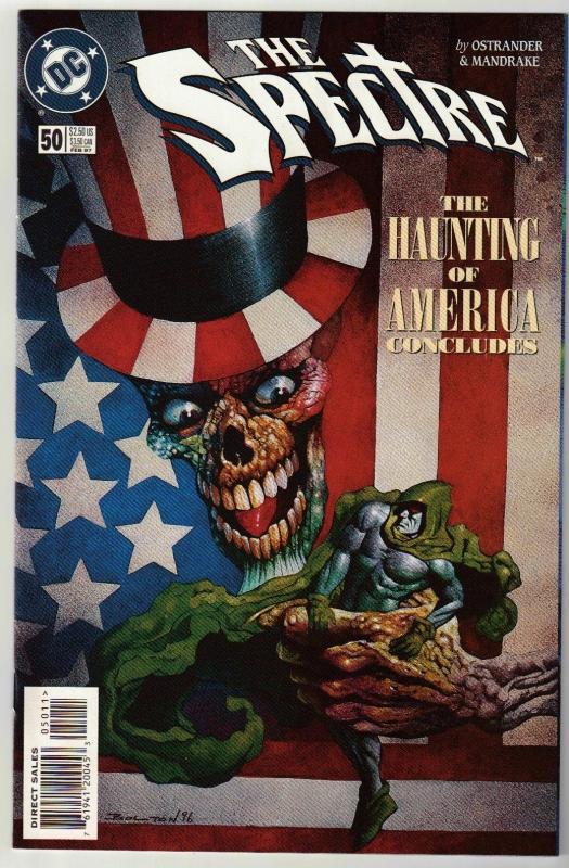 Spectre #50 comic book mint 9.8