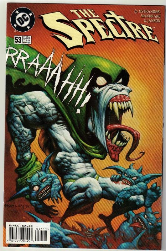 Spectre #53 comic book mint 9.8