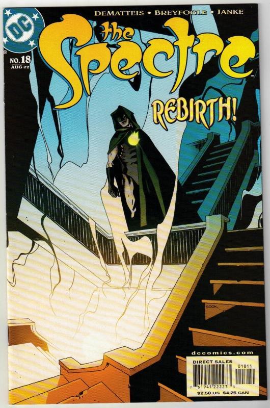 Spectre #18 comic book near mint 9.4