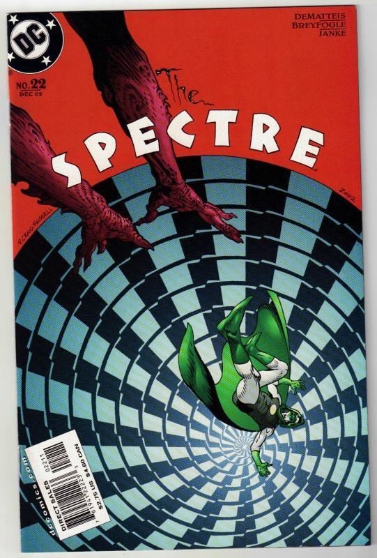 Spectre #22 comic book near mint 9.4