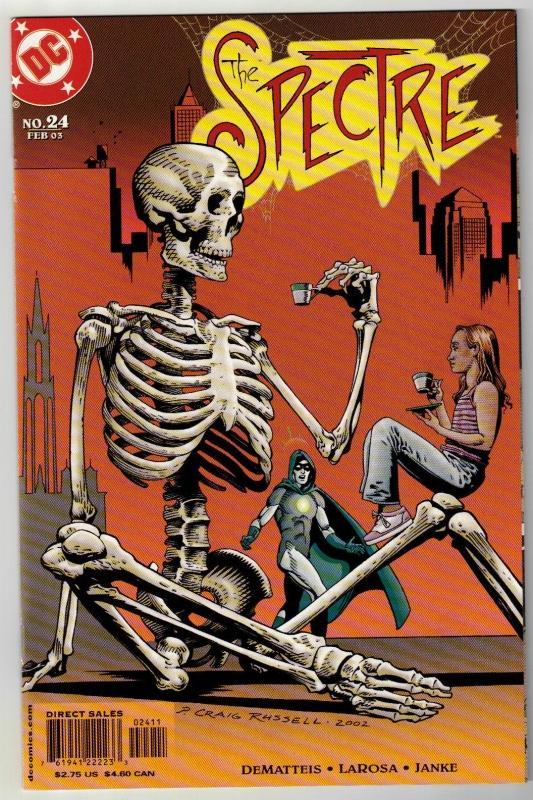 Spectre #24 comic book mint 9.8