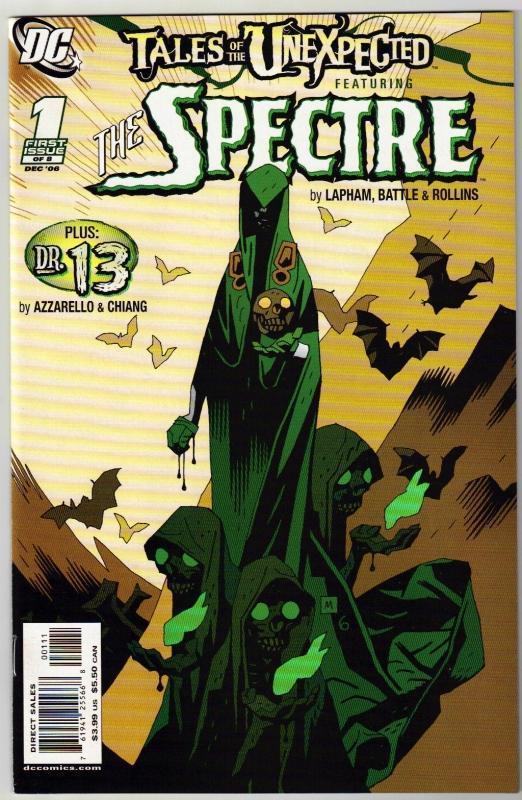 Tales of the Unexpected featuring the Spectre #1 comic book mint 9.8