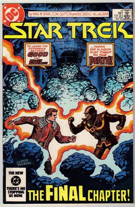 Star Trek #4 comic book near mint 9.4