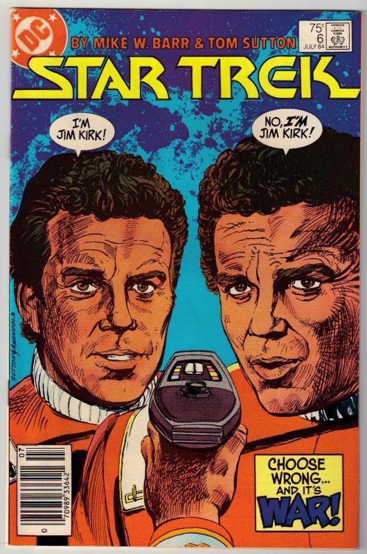 Star Trek #6 comic book near mint 9.4