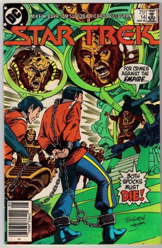 Star Trek #14 comic book near mint 9.4